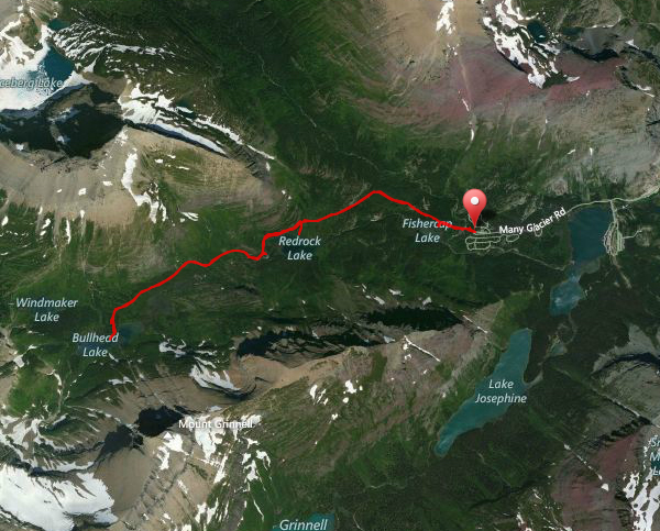 Many Glacier in May - 2013